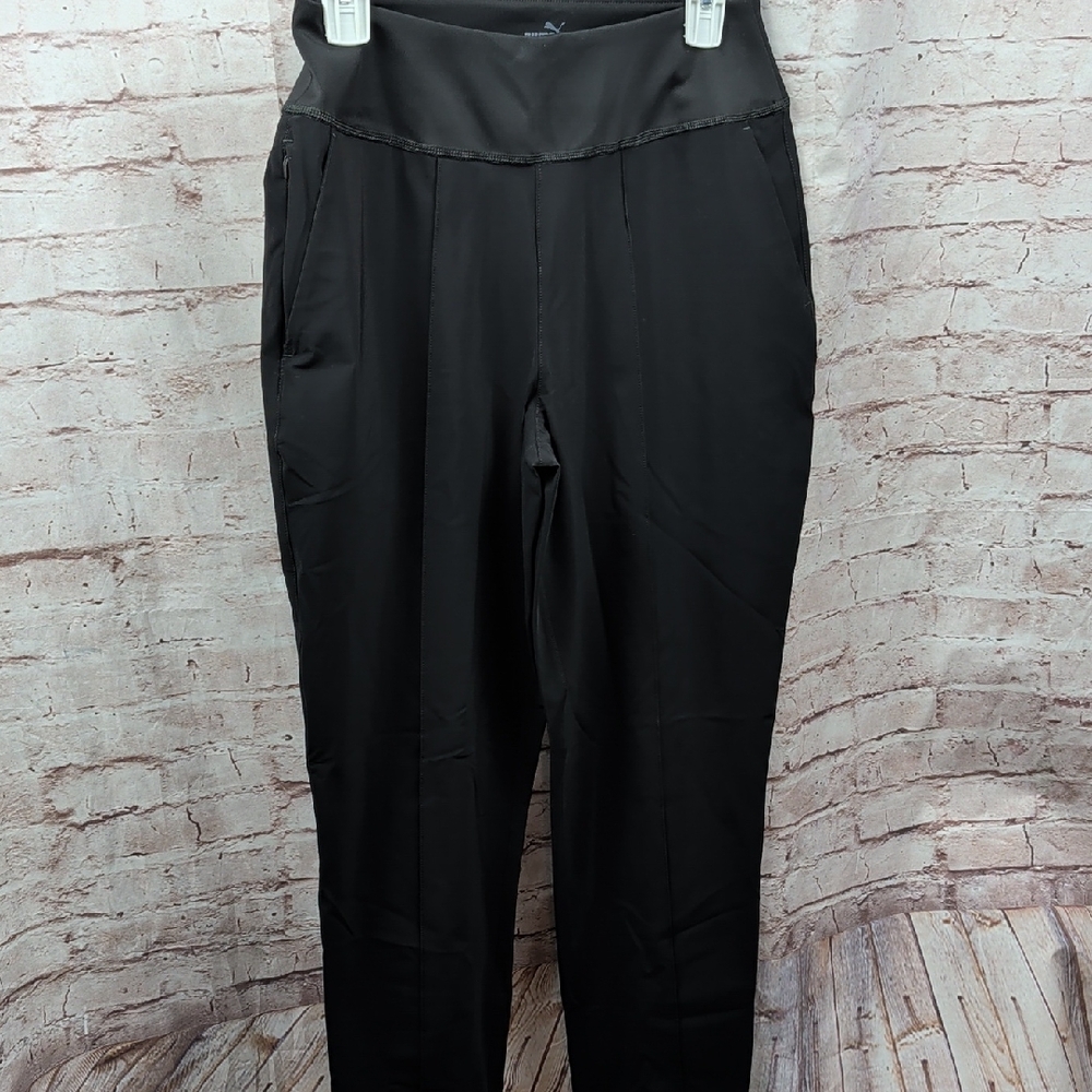 Puma Women's Classic Black Straight Leggings Small New Nwt